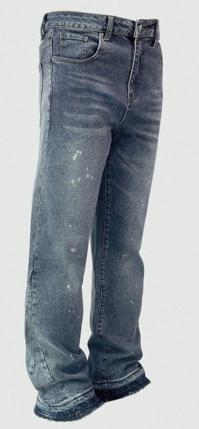 Blue Paint Splatter Flares